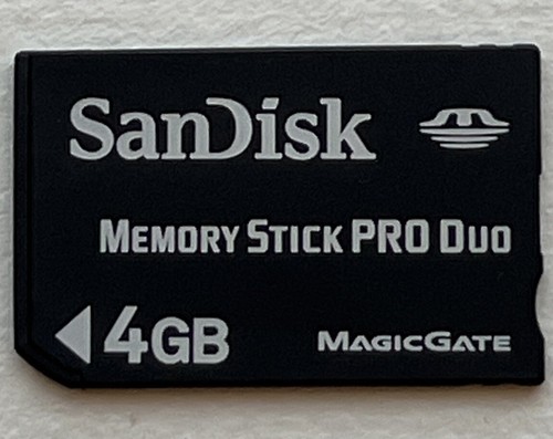 Sandisk 4gb memory - stick, pro